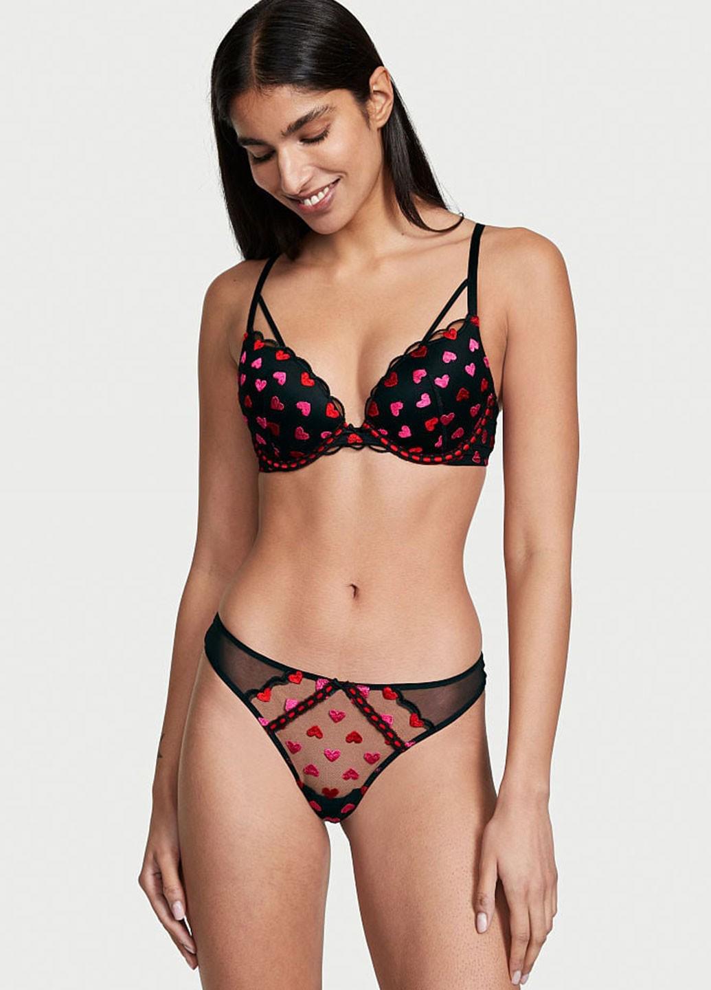 Женские трусы Victoria's Secret M Черный (000327253QF7M)