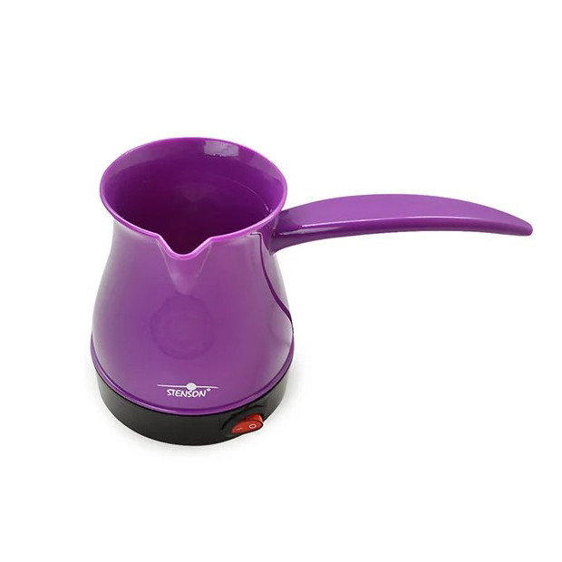 Турка электрическая Stenson ME-3556T-V 800W 600 мл Фиолетовый (iz12530)
