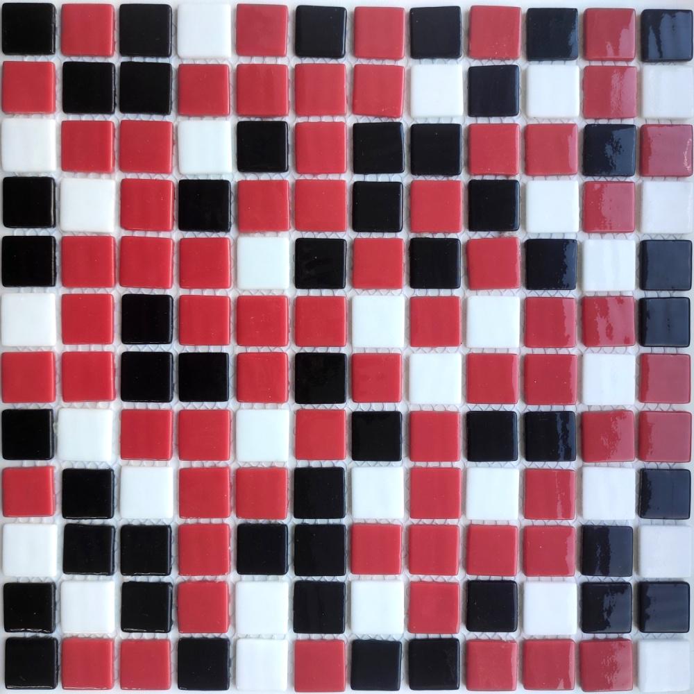 Мозаїка зі скла AquaMo MX25-1/05/09/21 глянцева на сітці 317х317 мм (002353)