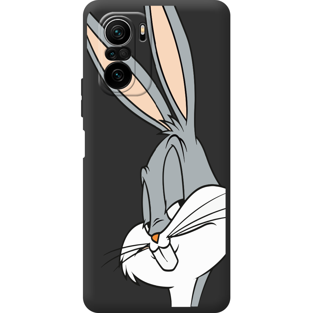 Чохол Boxface Xiaomi Mi 11i Lucky Rabbit Чорний силікон (42102-bk81-44200)