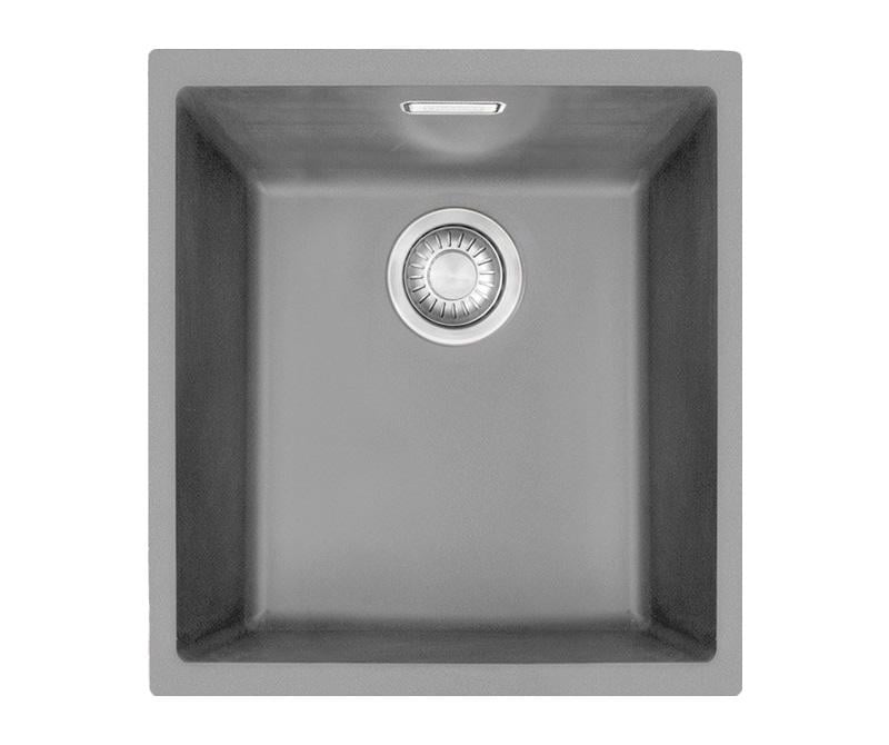 Кухонная мойка Franke Kubus KBG 110-34 гранитная монтаж под столешницу Графит (125.0073.031)