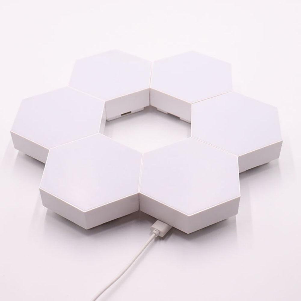 LED світильник модульний Quantum сенсорний на USB з'єднаннях Білий - фото 3 LED світильник модульний Quantum сенсорний на USB з'єднаннях Білий - фото 3