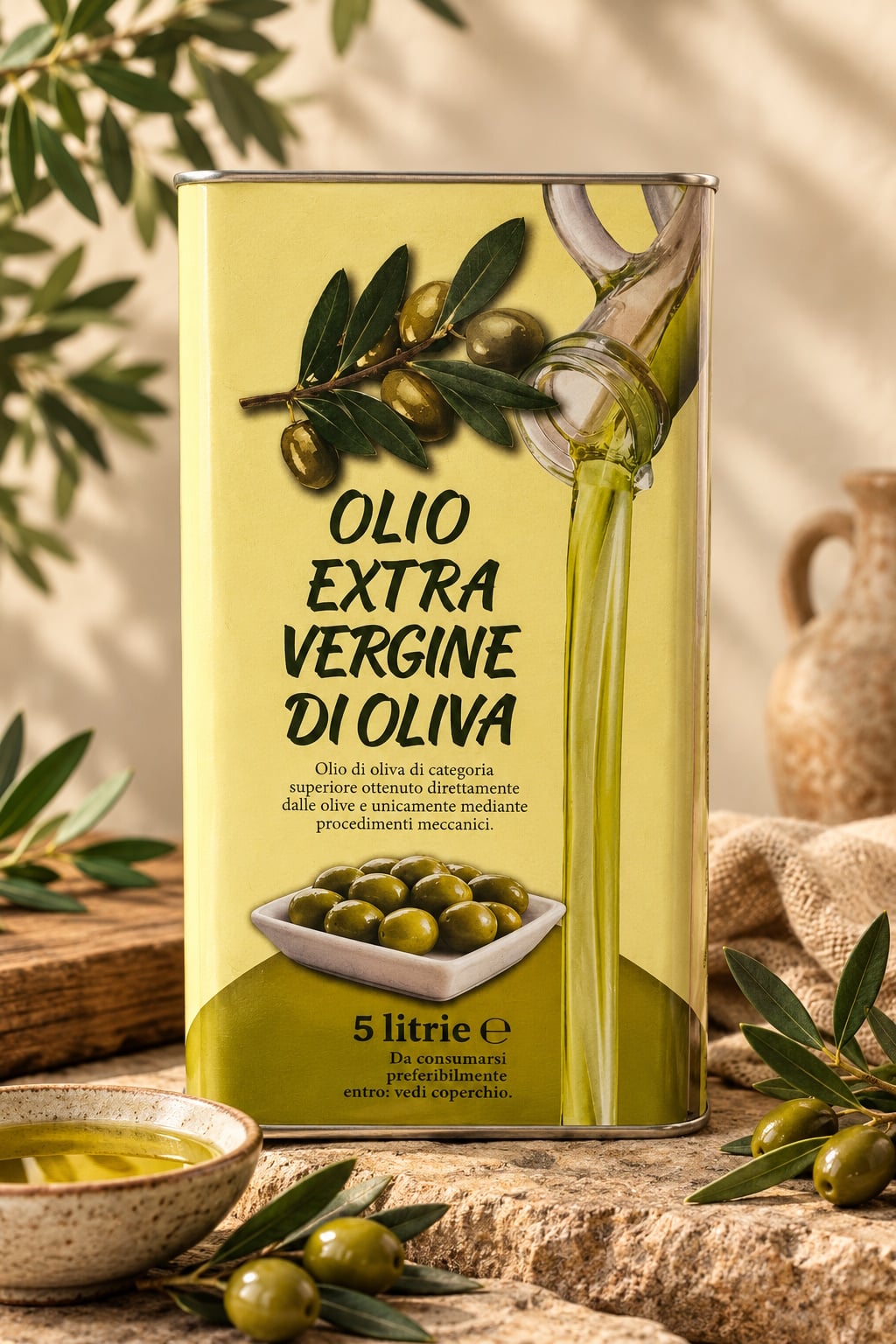 Оливкова олія Vesuvio Olio Extra Vergine di Oliva 5 л (39197078)