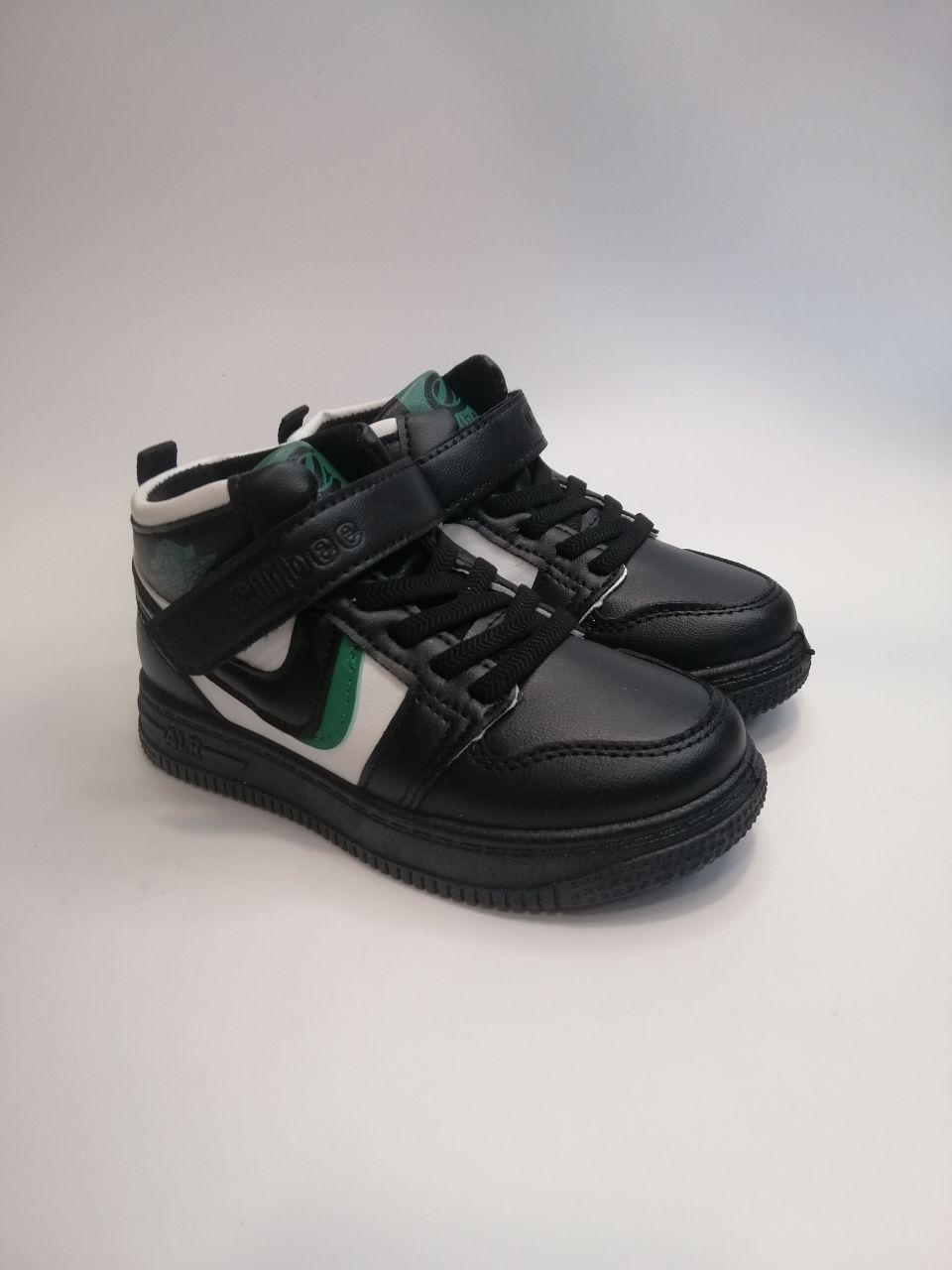 Кросівки для хлопчика Clibee р. 27 16.5 см Чорний (695 bl-green)