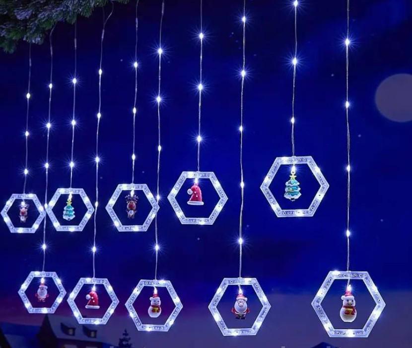 Гирлянда штора Анимированная AND SF-48 80 см 3 м (2053596)