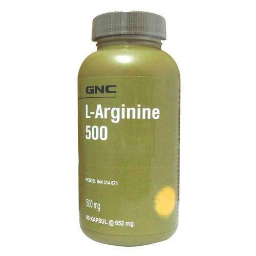 Аргинин для спорта GNC L-Arginine 500 мг 90 Caps