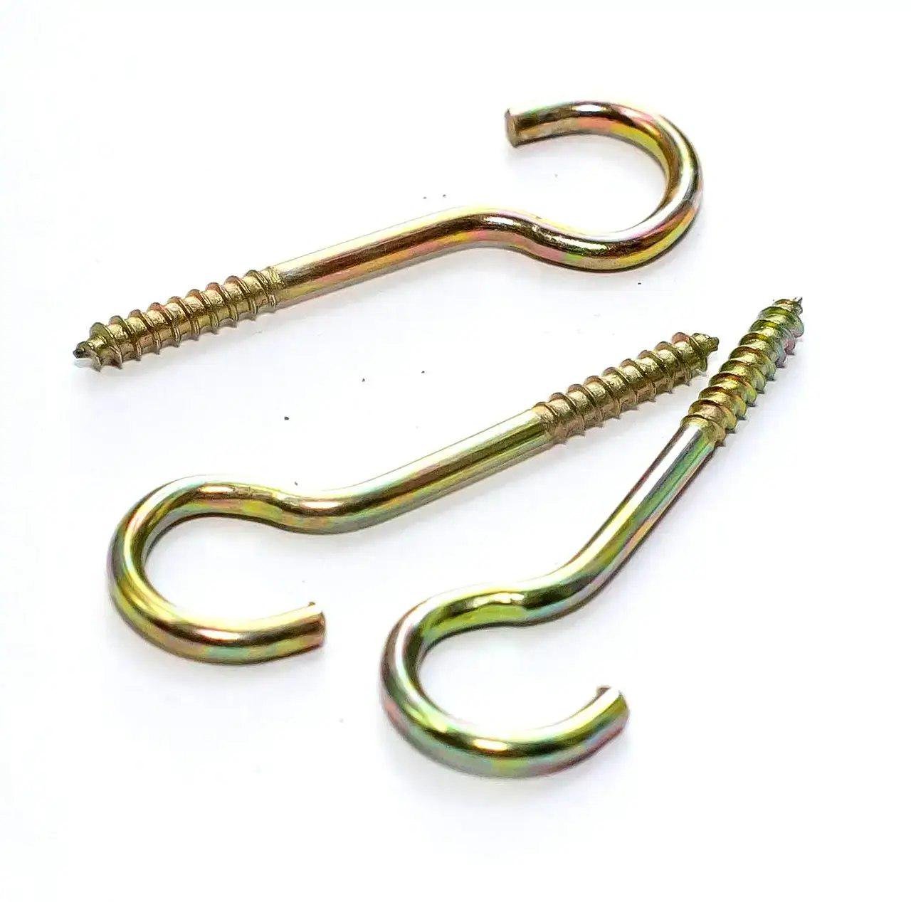 Шуруп із гаком тип С півкільце 10х180 мм 50 шт.