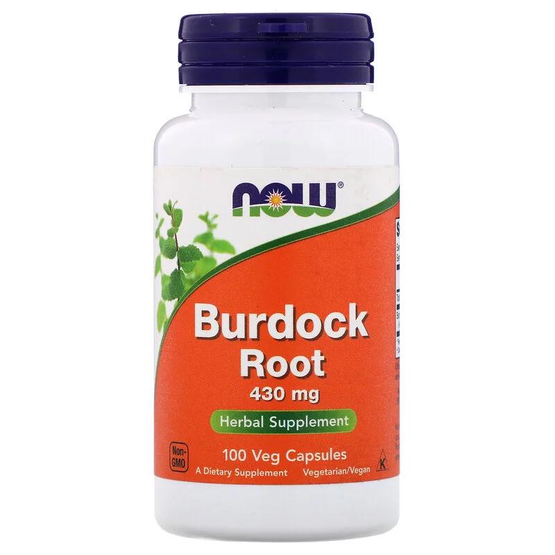 Натуральна добавка NOW Burdock Root 430 мг 100 капс. (3613)