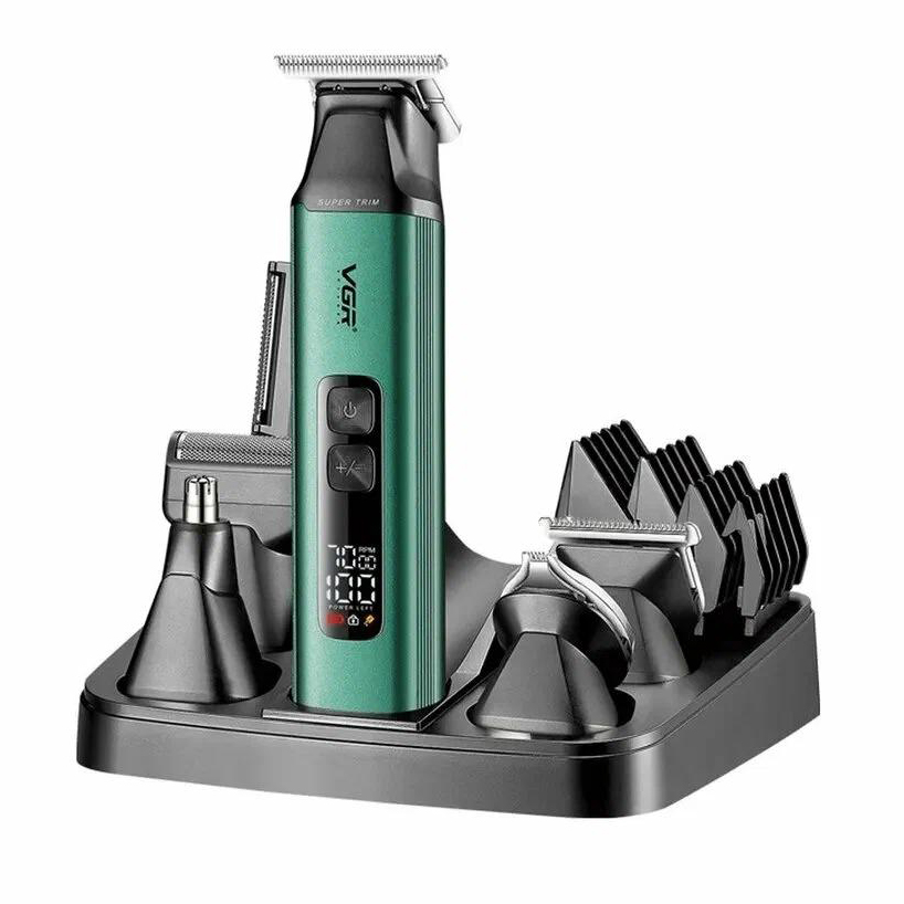 Набор для стрижки VGR 6 в 1 V-117 Green