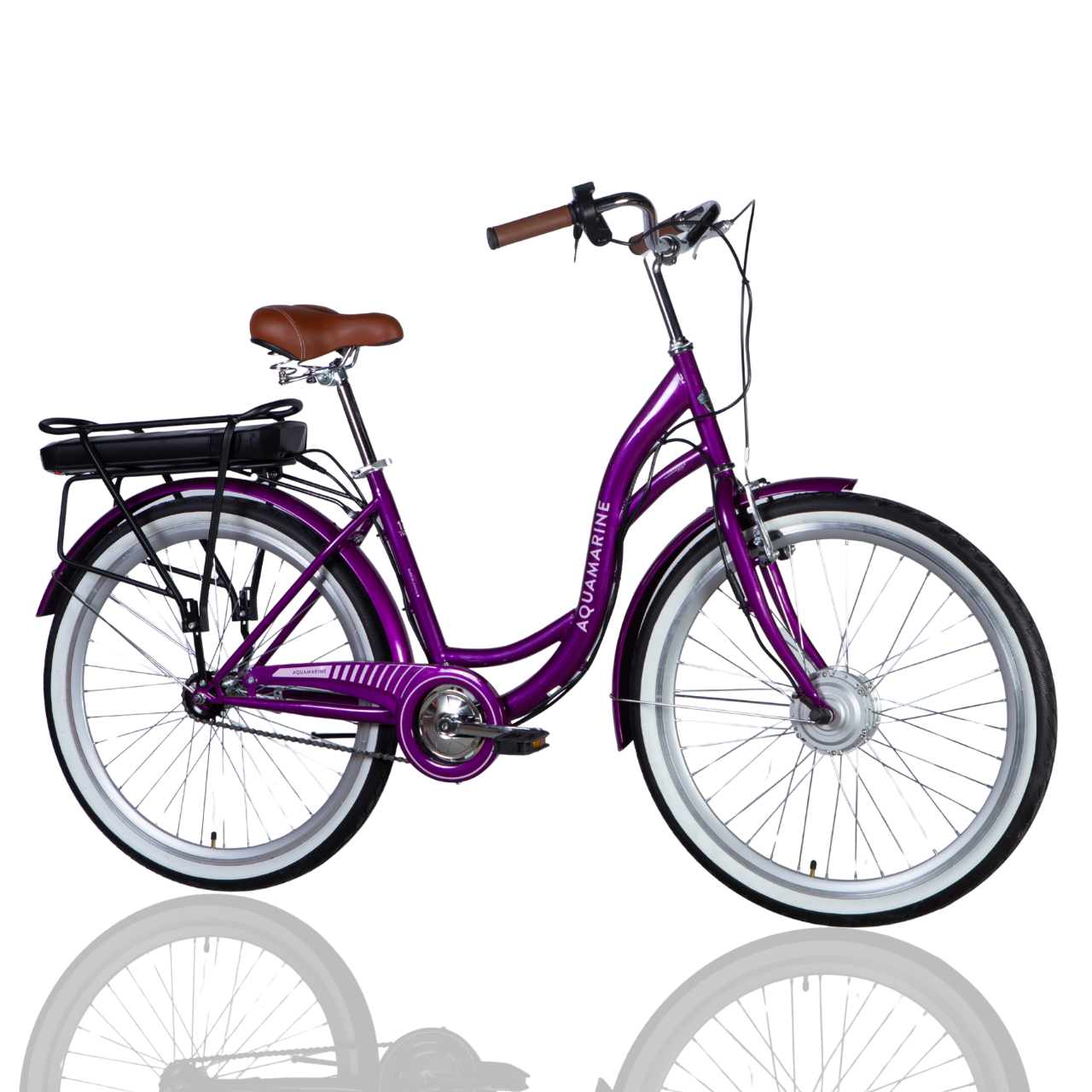 Велосипед с электроприводом 26" ST Dorozhnik eAQUAMARINE BH рама-17" 36B 12,5Аxг 350 Вт Сиреневый (f68928bf)