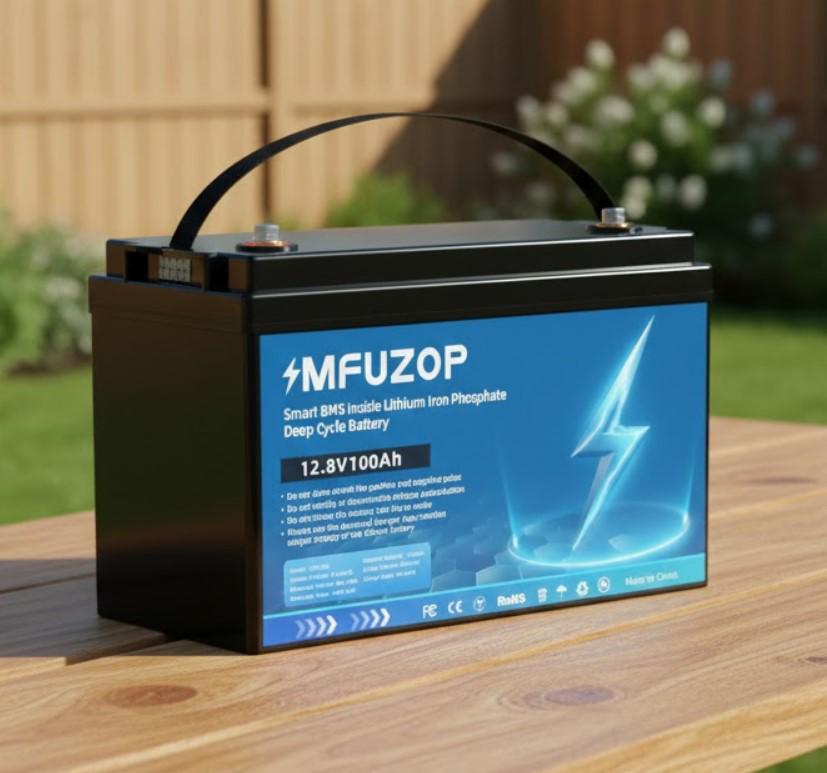 ᐉ Комплект інвертор Must PV18-1012 та акумулятор MFUZOP 100 Ah