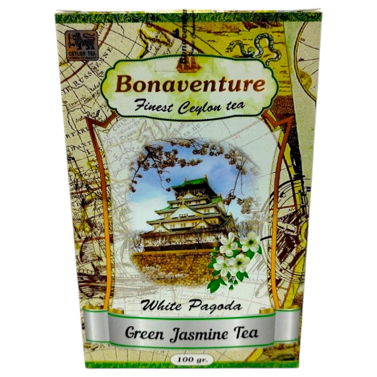 Чай зеленый Bonaventure Жасминовая Пагода 100 г