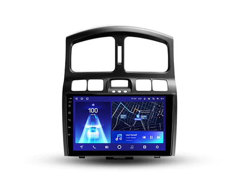 Магнитола штатная Teyes CC2 Plus 3/32 GB 4G+WiFi Hyundai Santa Fe 2000-2012