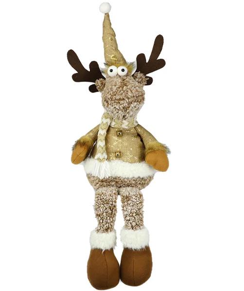 Фигура декоративная Santa&Co R96521 в новогоднем наряде 60 см (609135)
