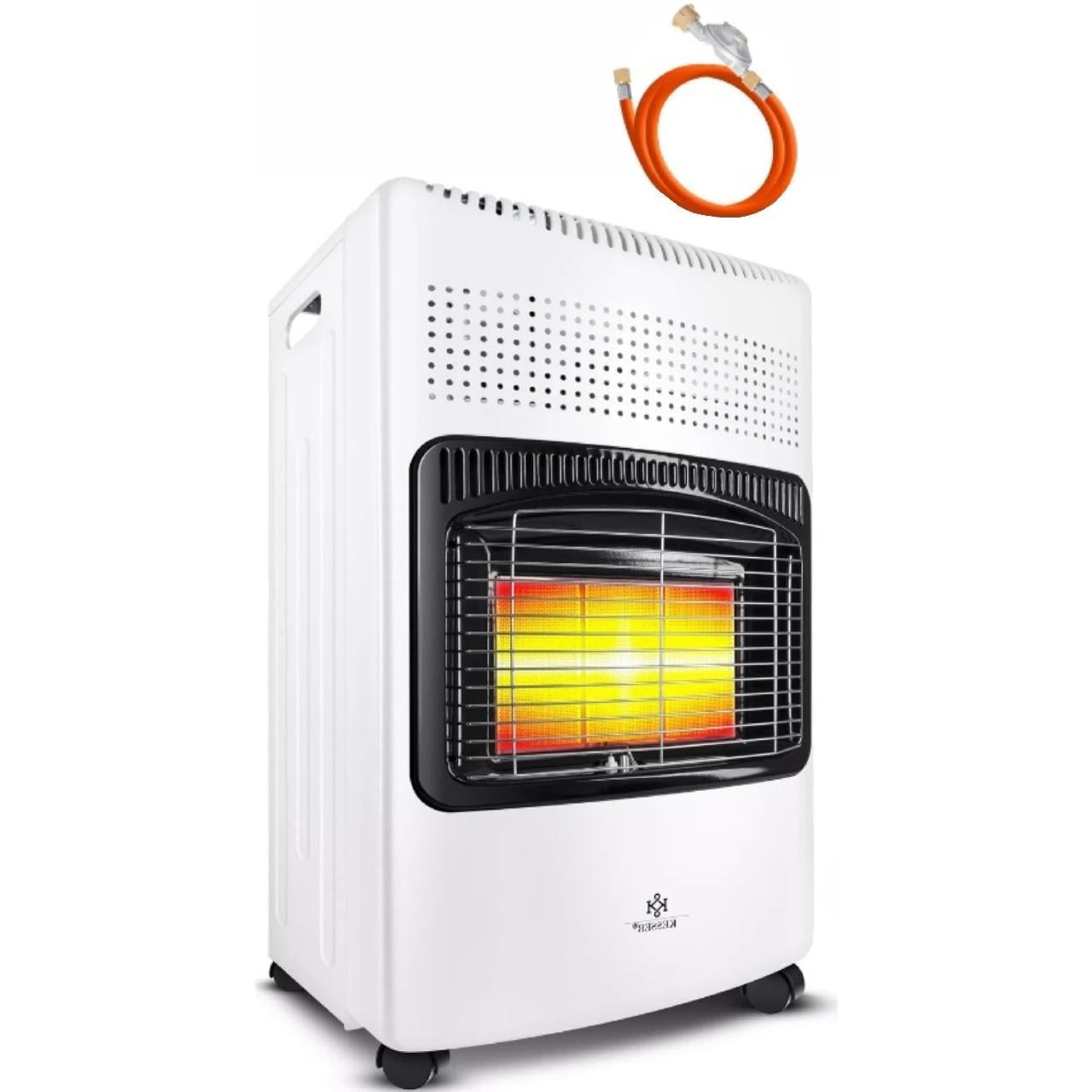 Газовый обогреватель инфракрасный KESSER 4200W 35x42x74 см Белый Газовый обогреватель инфракрасный KESSER 4200W 35x42x74 см Белый