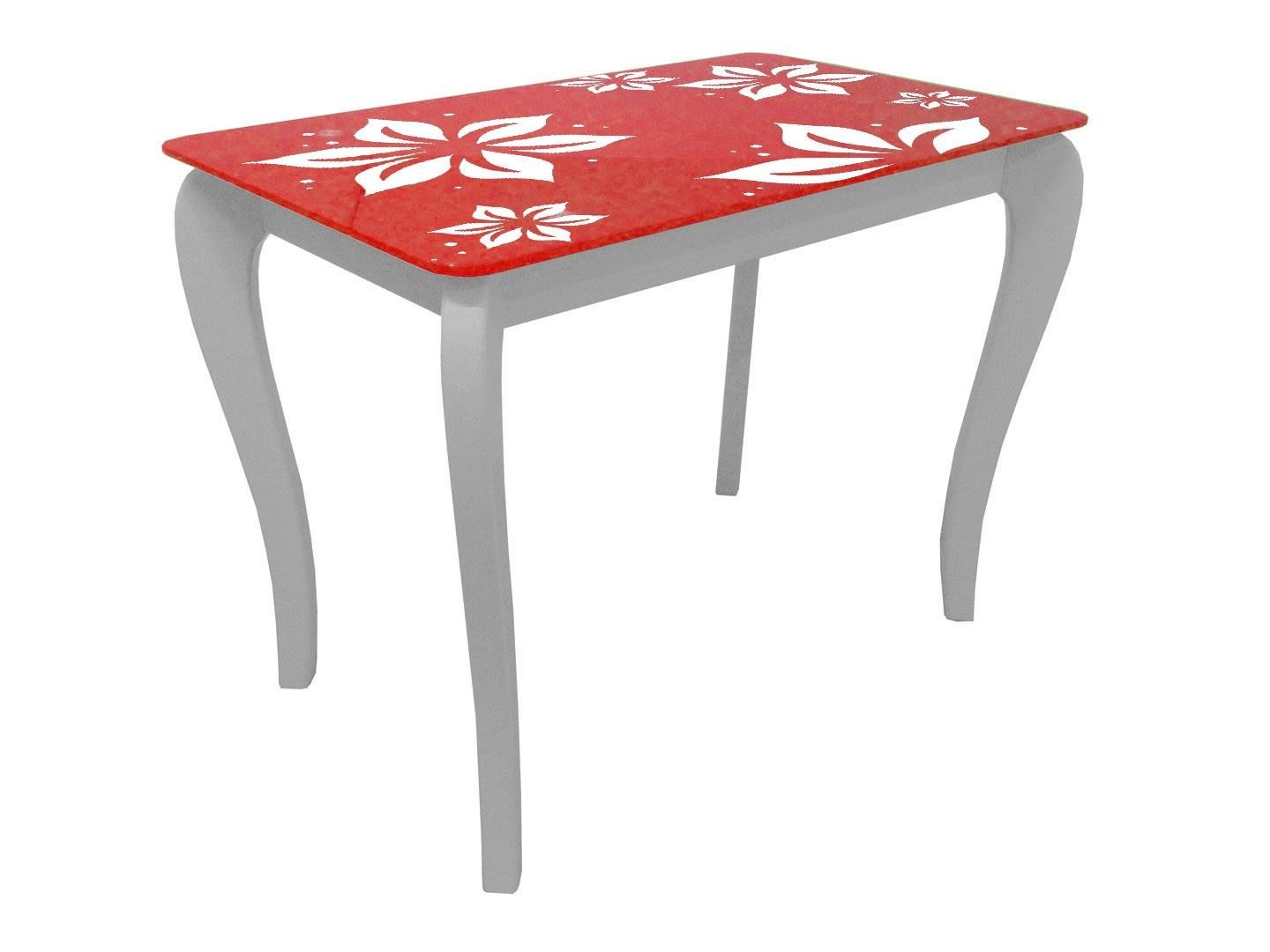 Обеденный стол Glass Antonik Класик 1200х700х750 мм с покраской №100 Белый (4784010002) Обеденный стол Glass Antonik Класик 1200х700х750 мм с покраской №100 Белый (4784010002)