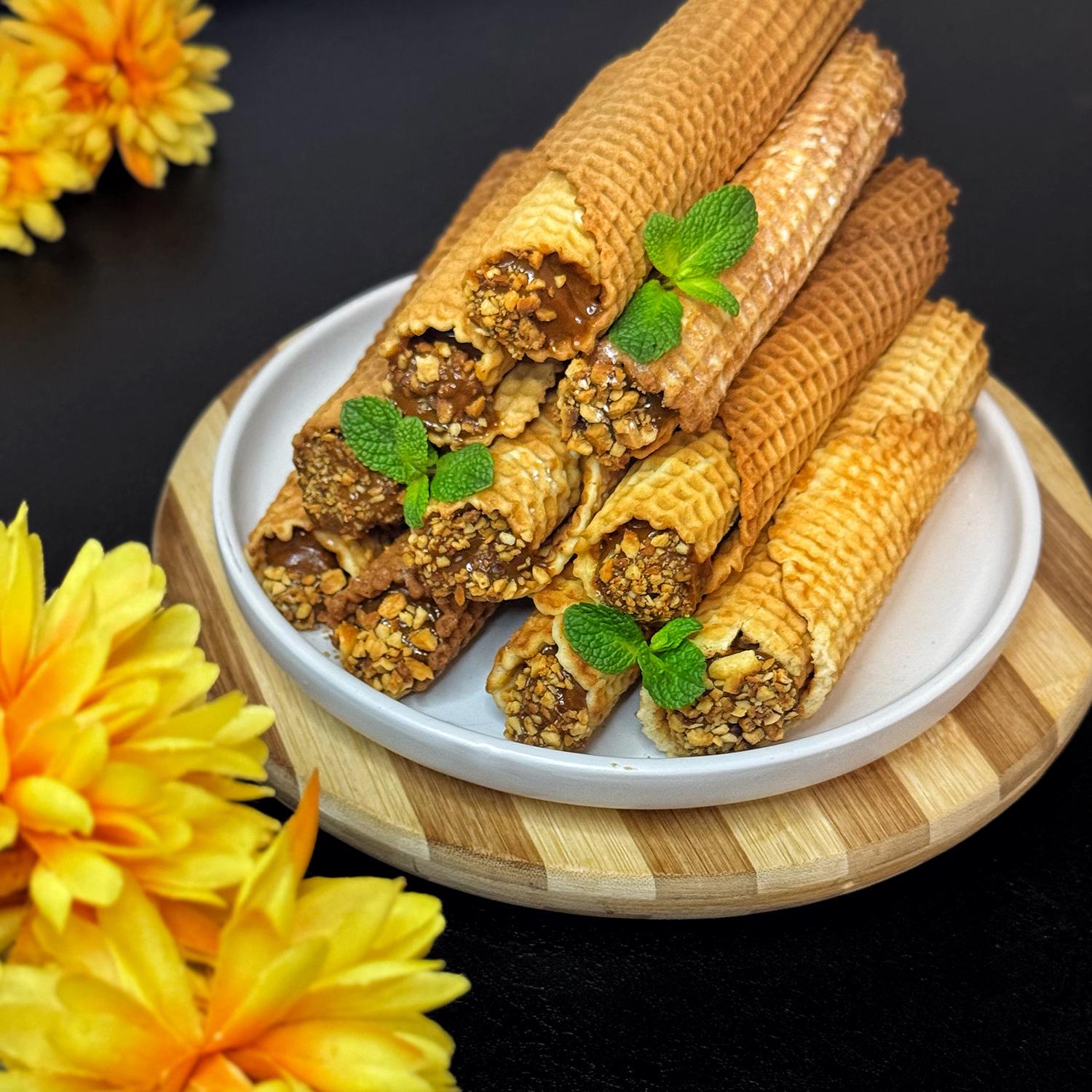 Форма для випічки вафельних коржів для тортових вафель на плиті Ø 18 см зі знімними ручками (28843773) - фото 38 Форма для випічки вафельних коржів для тортових вафель на плиті Ø 18 см зі знімними ручками (28843773) - фото 38