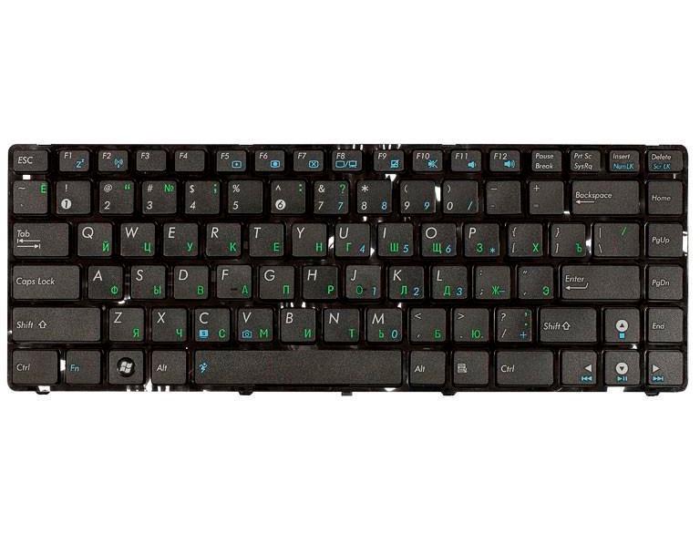 Клавиатура для ноутбука Asus UL30/K42/K43/X42 Black