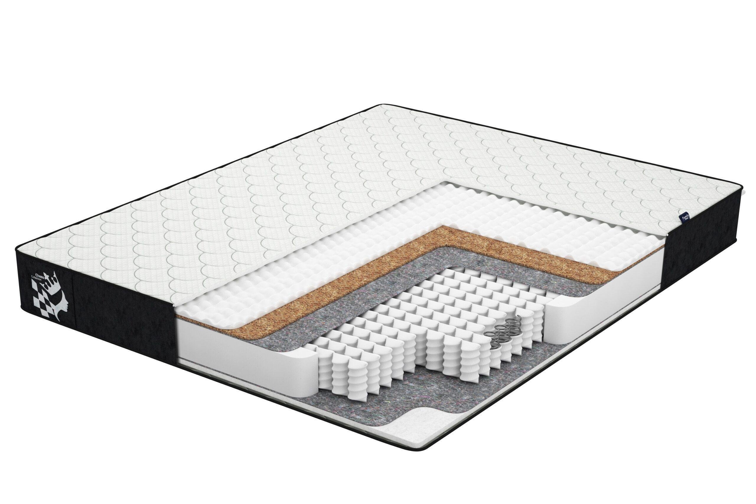 Матрац ортопедичний Family Sleep Queen Chess 180x190 см (19517)