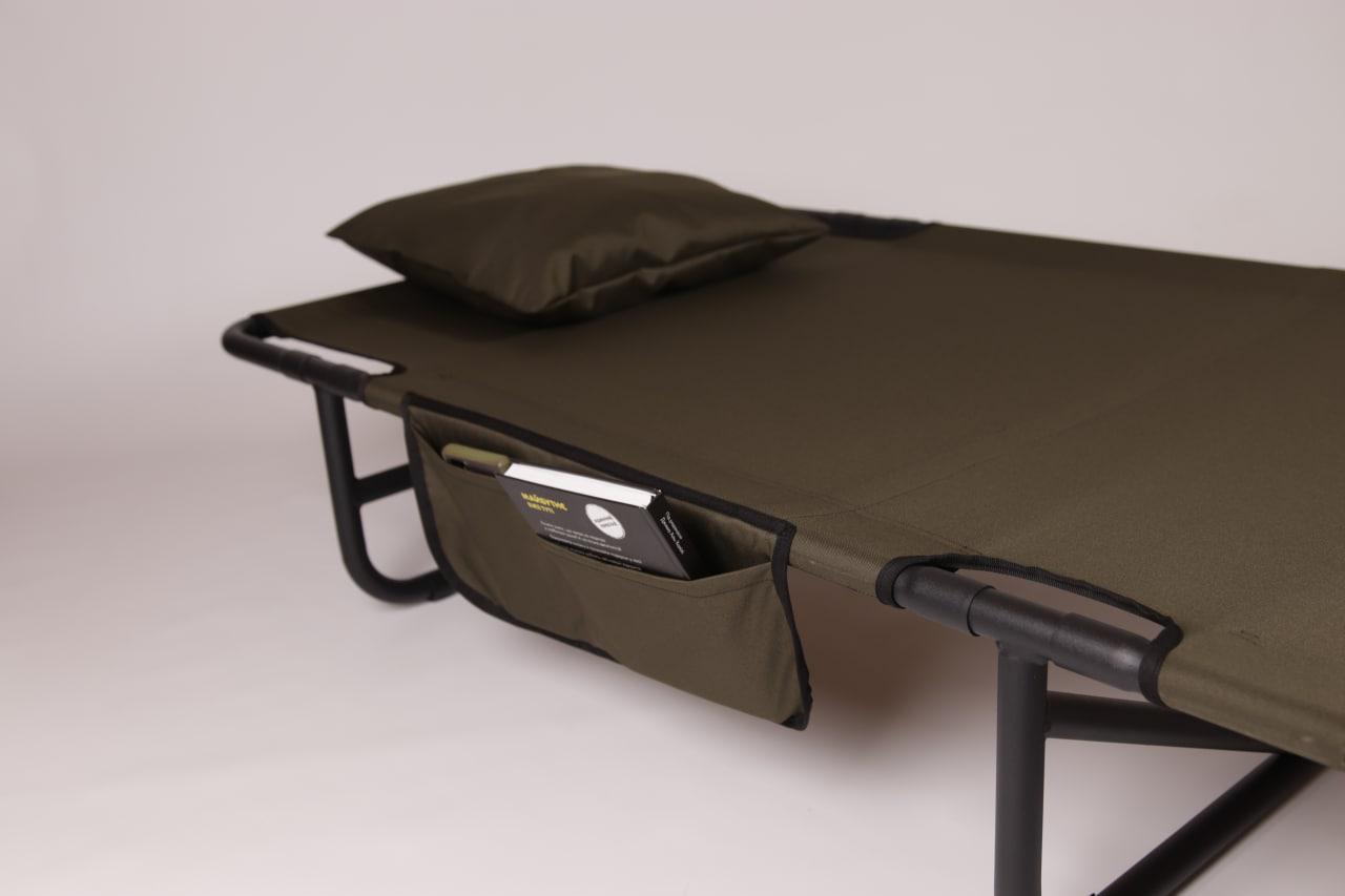 Раскладушка армейская Kompred VG-R1 с чехлом/карманом/подушкой (1713648441) - фото 2 Раскладушка армейская Kompred VG-R1 с чехлом/карманом/подушкой (1713648441) - фото 2