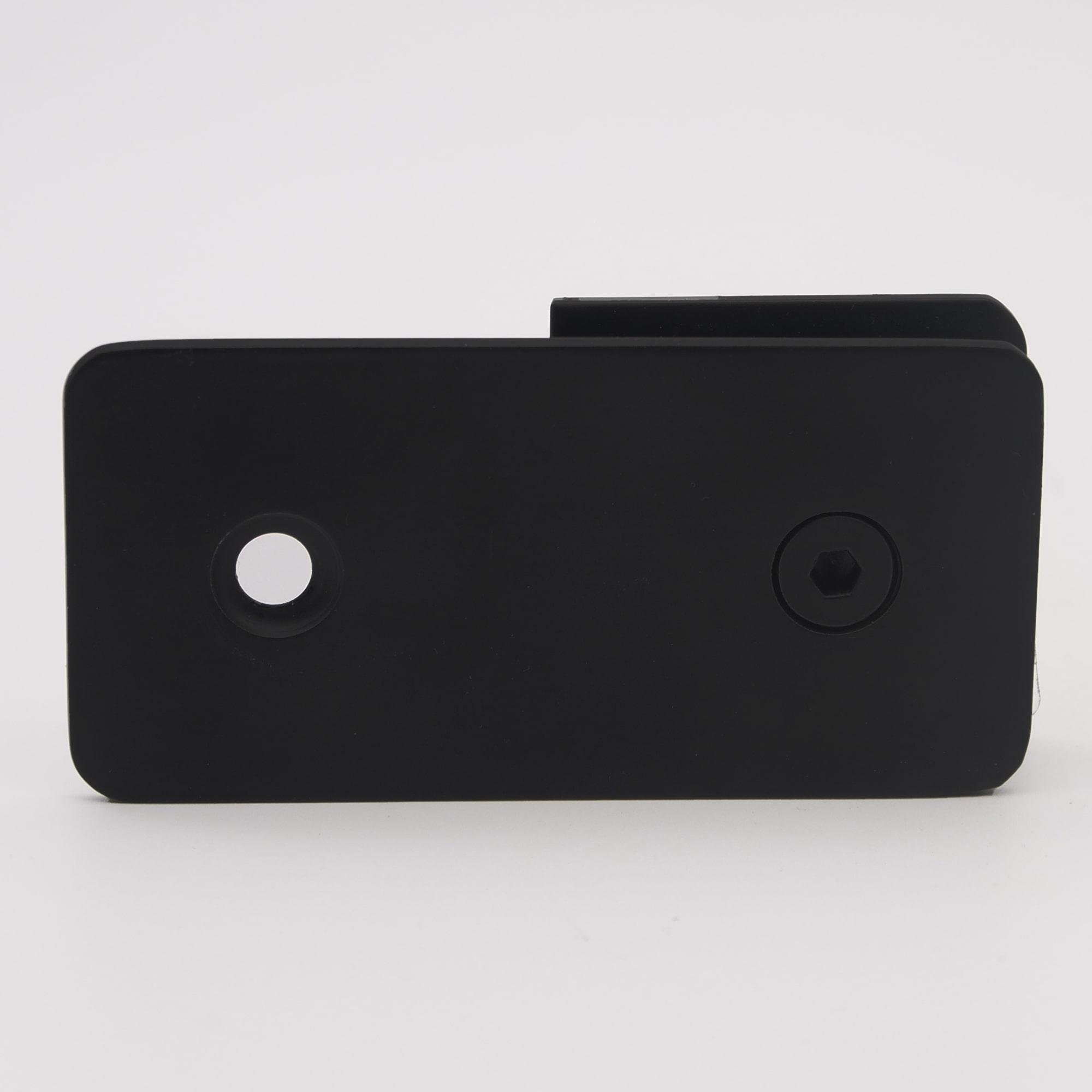 Стеклодержатель стена/стекло 180 градусов нержавеющая сталь Черный - фото 2 Стеклодержатель стена/стекло 180 градусов нержавеющая сталь Черный - фото 2