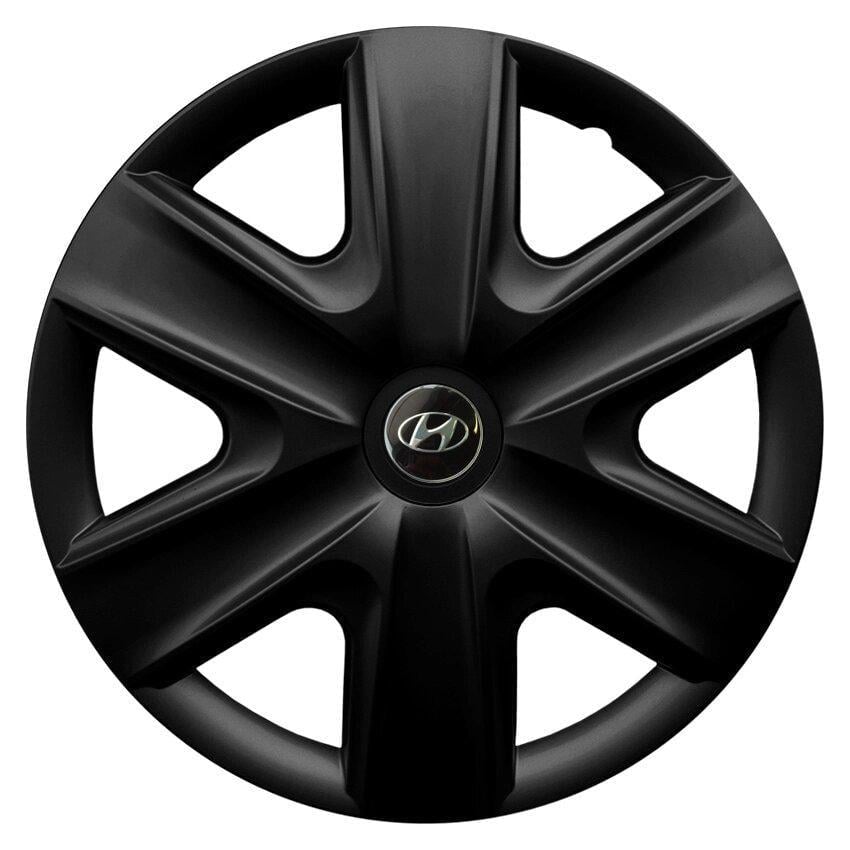 Комплект колпаков JAWOPLAST Hexan R16 для Hyundai 4 шт. Black (28434965)