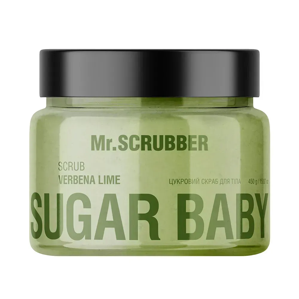 Скраб для тела сахарный Mr.SCRUBBER Sugar Baby Verbena Lime