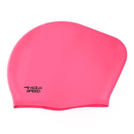Шапка для плавания Aqua Speed ​​LONG HAIR CAP унисекс One Size Розовый (705-03)