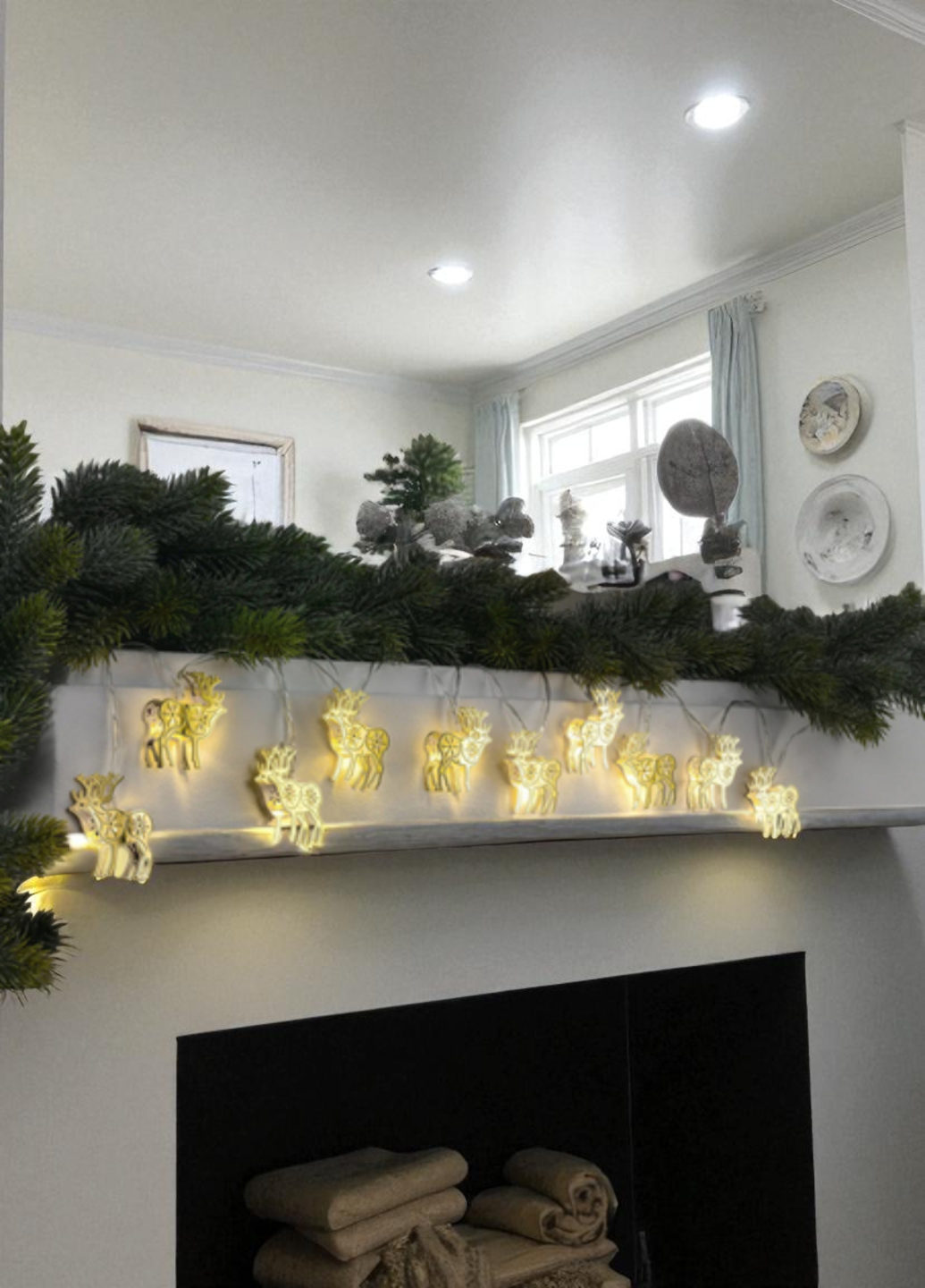 Гирлянда светодиодная Livarno home 10 LED 1,65 м Золотистый (7900)