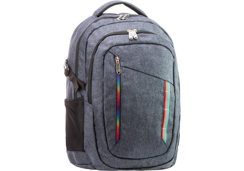 Рюкзак молодіжний Cool For School 46x32x20 см 26-35 л Сірий (CF86744-03)