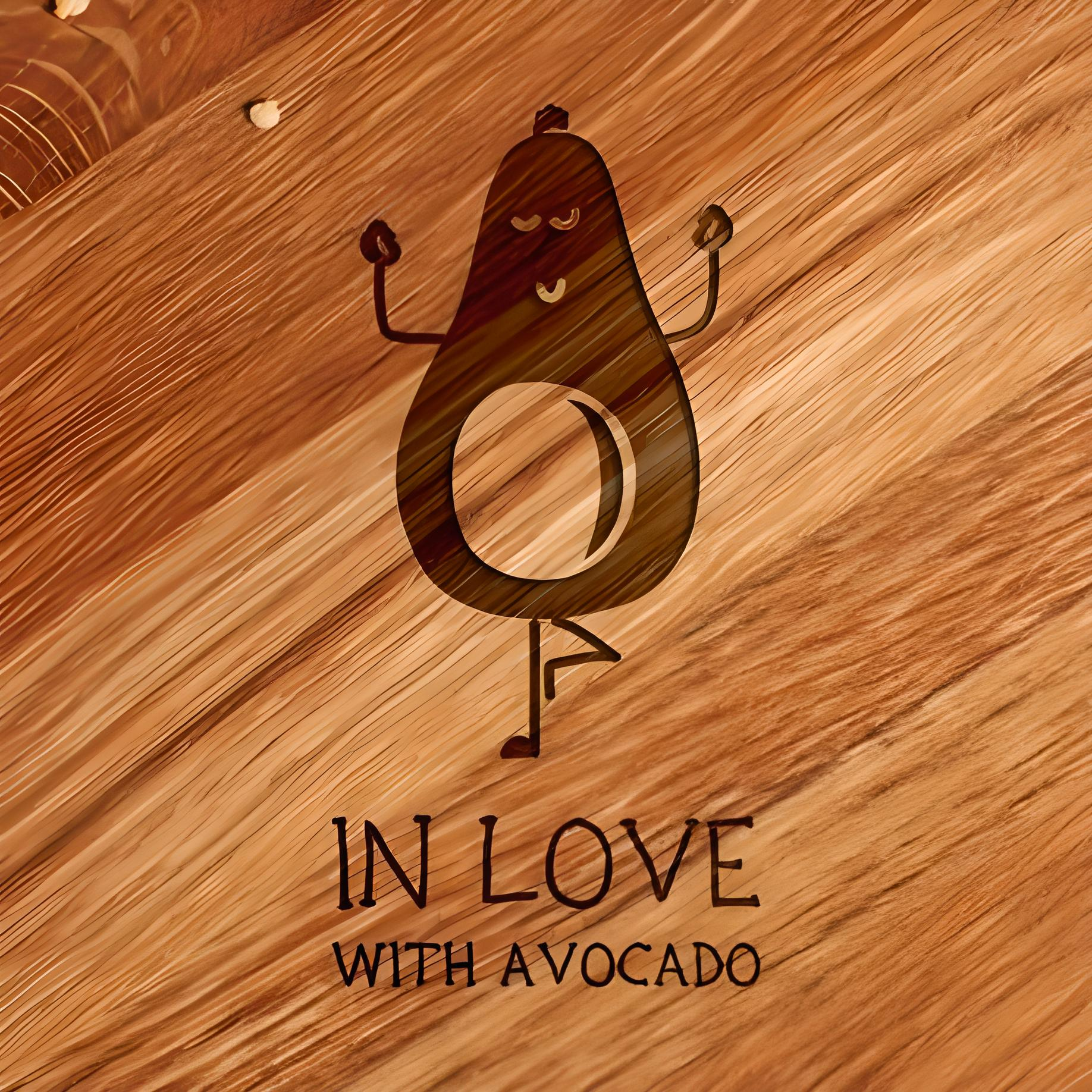 Доска кухонная "In love with avocado" 35 см (4-6-4643436) - фото 3