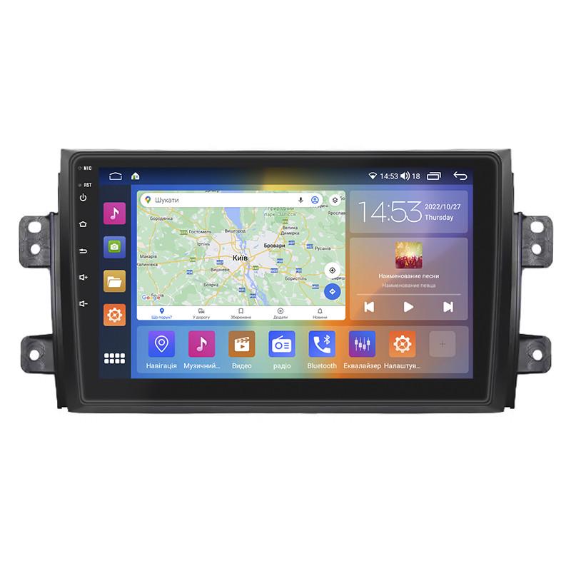 Автомагнитола штатная Lesko 4G/CarPlay/GPS/Wi-Fi для Suzuki SX4 I Classic 2006-2009 IPS 4/64Gb 9" (1890760870)