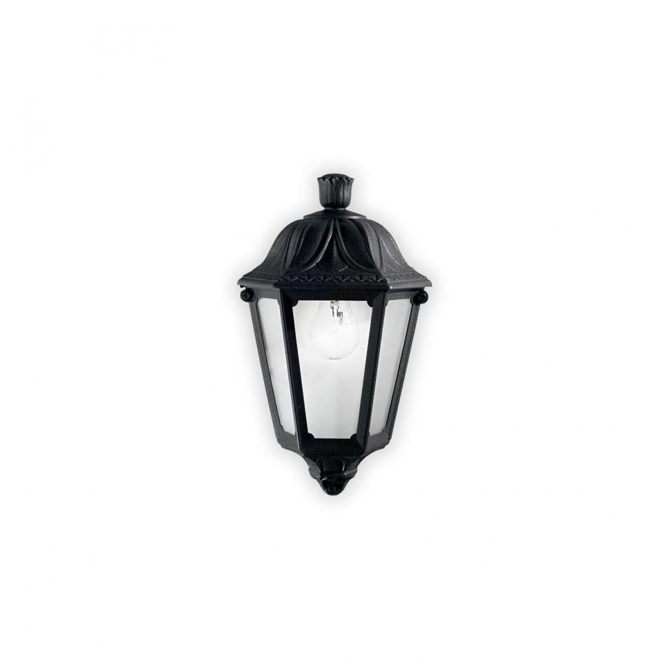 Светильник настенный уличный Ideal Lux Anna AP1 Small 101552 Nero