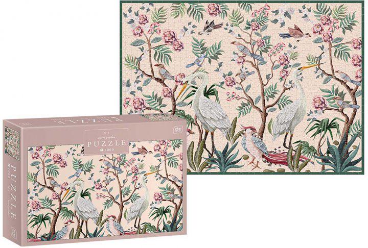 Пазли тришарові панорамні InterDRUK Secret Garden 326140 (5902277326140)