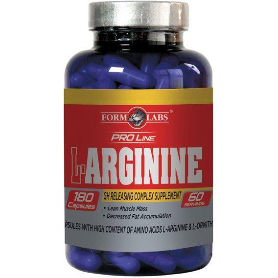 Аргинин для спорта Form Labs L-Arginine 180 Caps Аргинин для спорта Form Labs L-Arginine 180 Caps