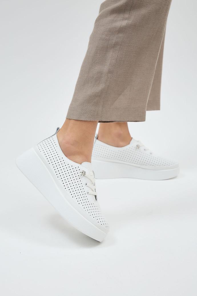 Мокасини жіночі LONZA шкіряні р. 40 Білий (198410) - фото 2 Мокасини жіночі LONZA шкіряні р. 40 Білий (198410) - фото 2