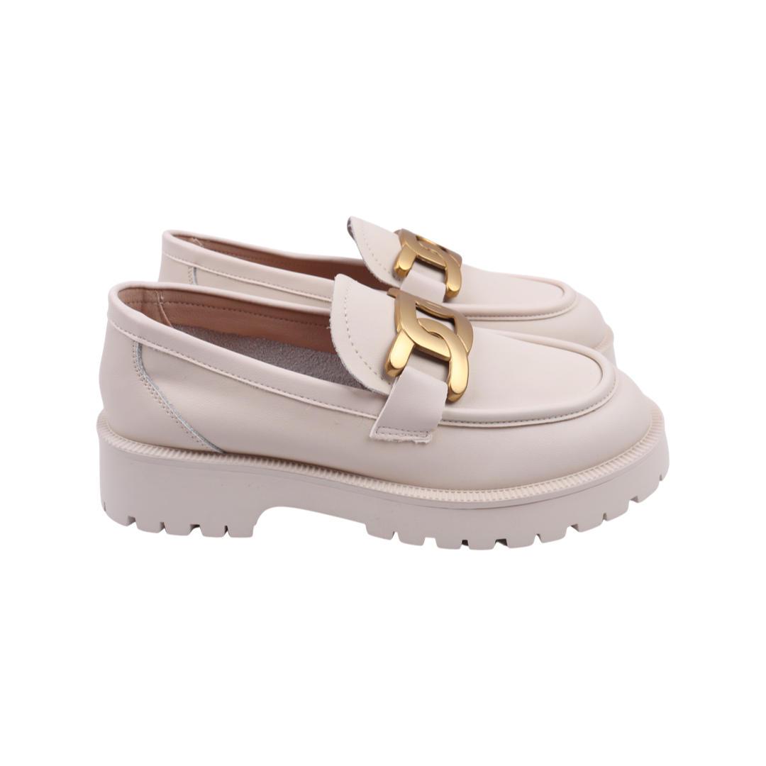 Туфли женские Li Fexpert из кожи р. 38 Молочный (892-22DTC)