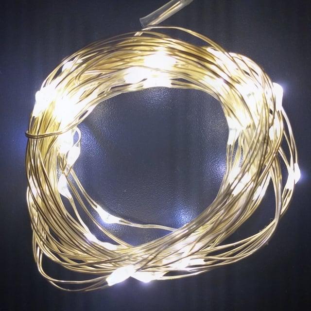 Гирлянда светодиодная 5 м USB с пультом "Теплая" Ledart