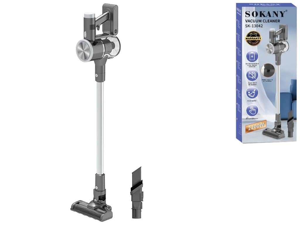 Пылесос вертикальный Sokany SK13042 аккумулятор 2200 мАхч - фото 2