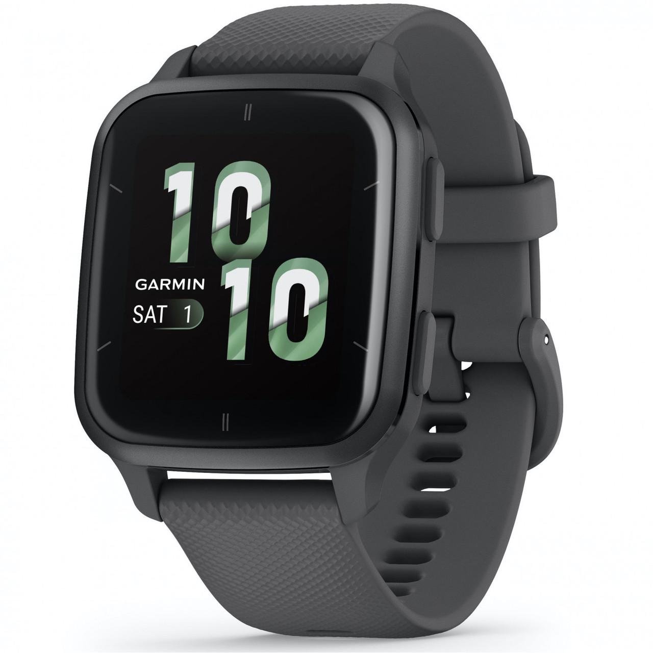 Смарт-годинник Garmin Venu Sq 2 Slate Aluminium Bezel with Shadow Grey Case and Silicone Band (010-02701-10) Смарт-годинник Garmin Venu Sq 2 Slate Aluminium Bezel with Shadow Grey Case and Silicone Band (010-02701-10)