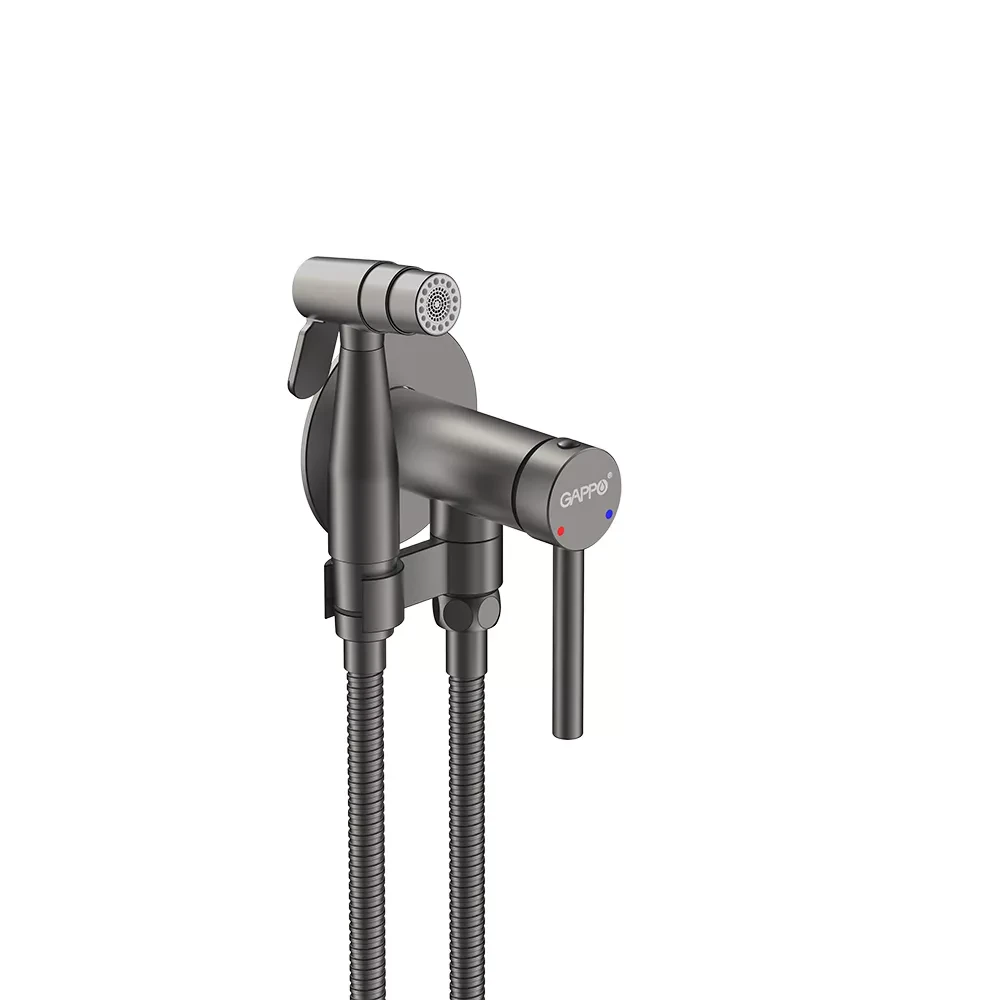 Гигиенический душ скрытого монтажа Gappo G7206-9 Графит (G7206-9) Гигиенический душ скрытого монтажа Gappo G7206-9 Графит (G7206-9)