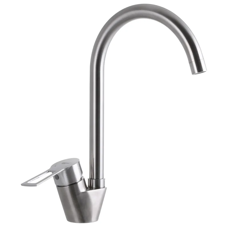 Смеситель для кухни Zerix HSB-011-2 ZX3136 из нержавеющей стали Нержавеющая сталь