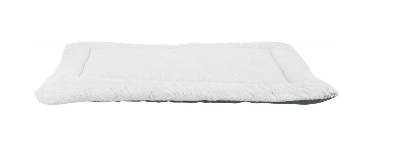 Подстилка плюшевая Trixie Farello для собак 110х75 см Белый/Темно-серый (TX-37237)