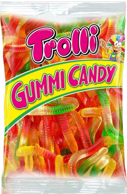 Мармелад жевательный Trolli Червячки 1 кг (11505952)