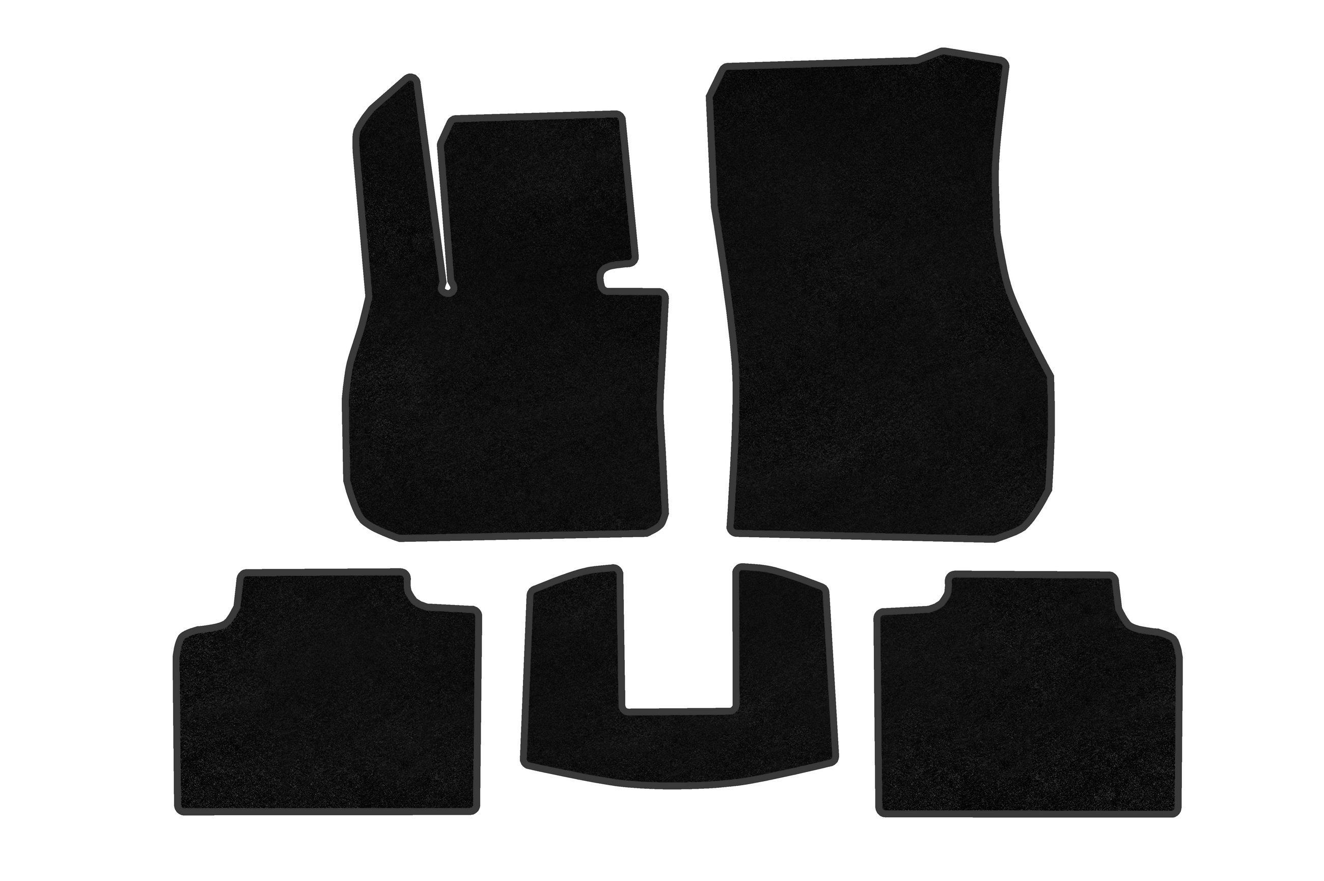 Коврики автомобильные Digital Designs Premium для BMW X2 U10 2023- гг. ткань Черный (184899)