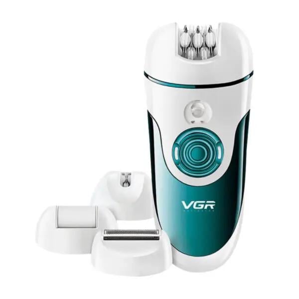 Эпилятор женский VGR V-700 4в1 с USB-зарядкой аккумуляторный (7998)