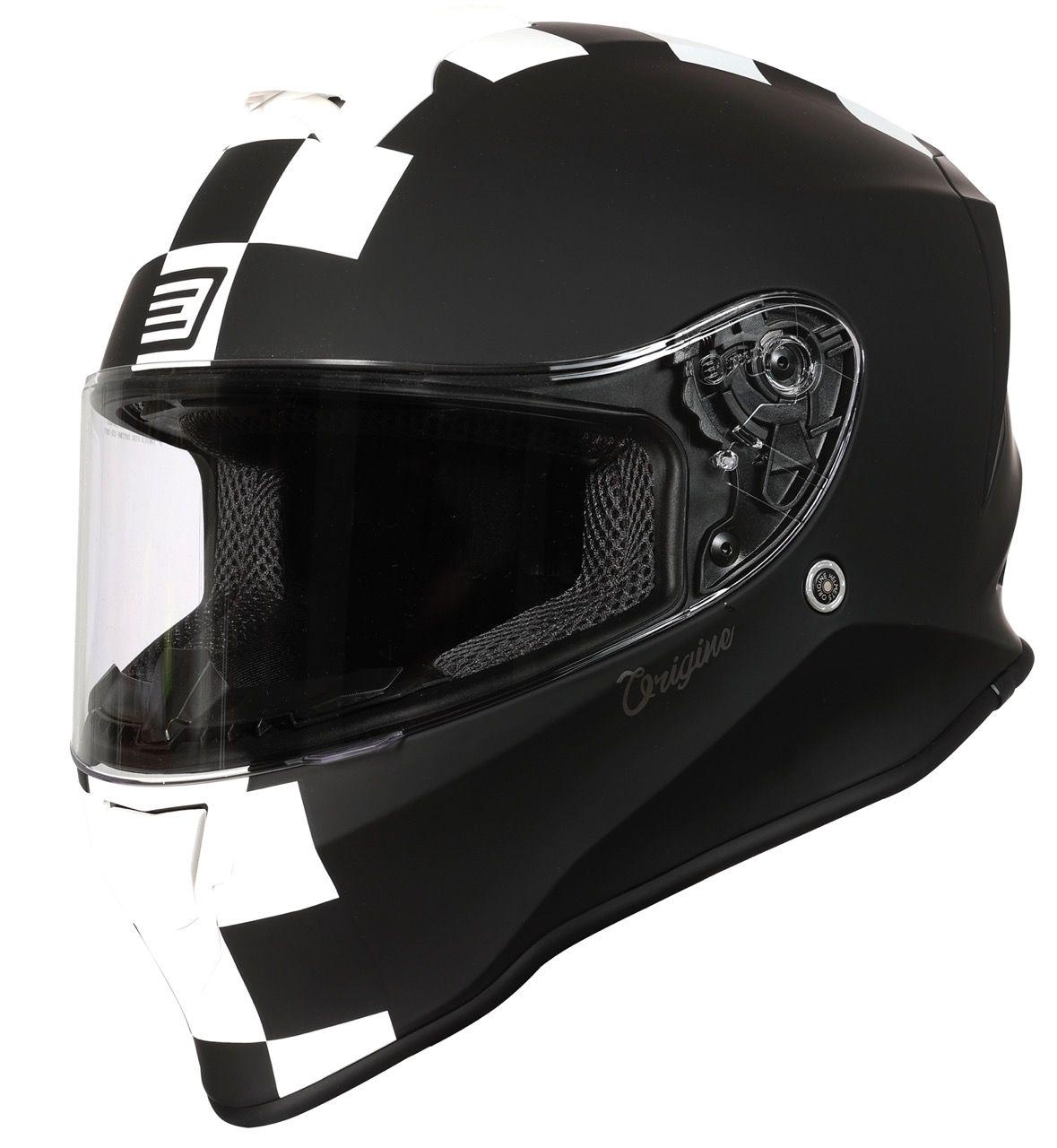 Мотошлем Origine Dinamo Contest L White/Black Matt (50019)