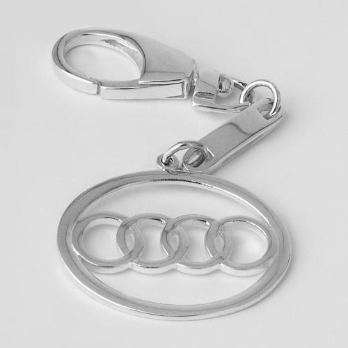 Брелок для ключей автомобиля Umax Audi 8088 серебро 925 (22541572)