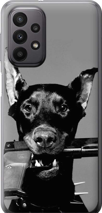 Чехол на Samsung Galaxy A23 A235F Доберман (2745u-2587-42517)