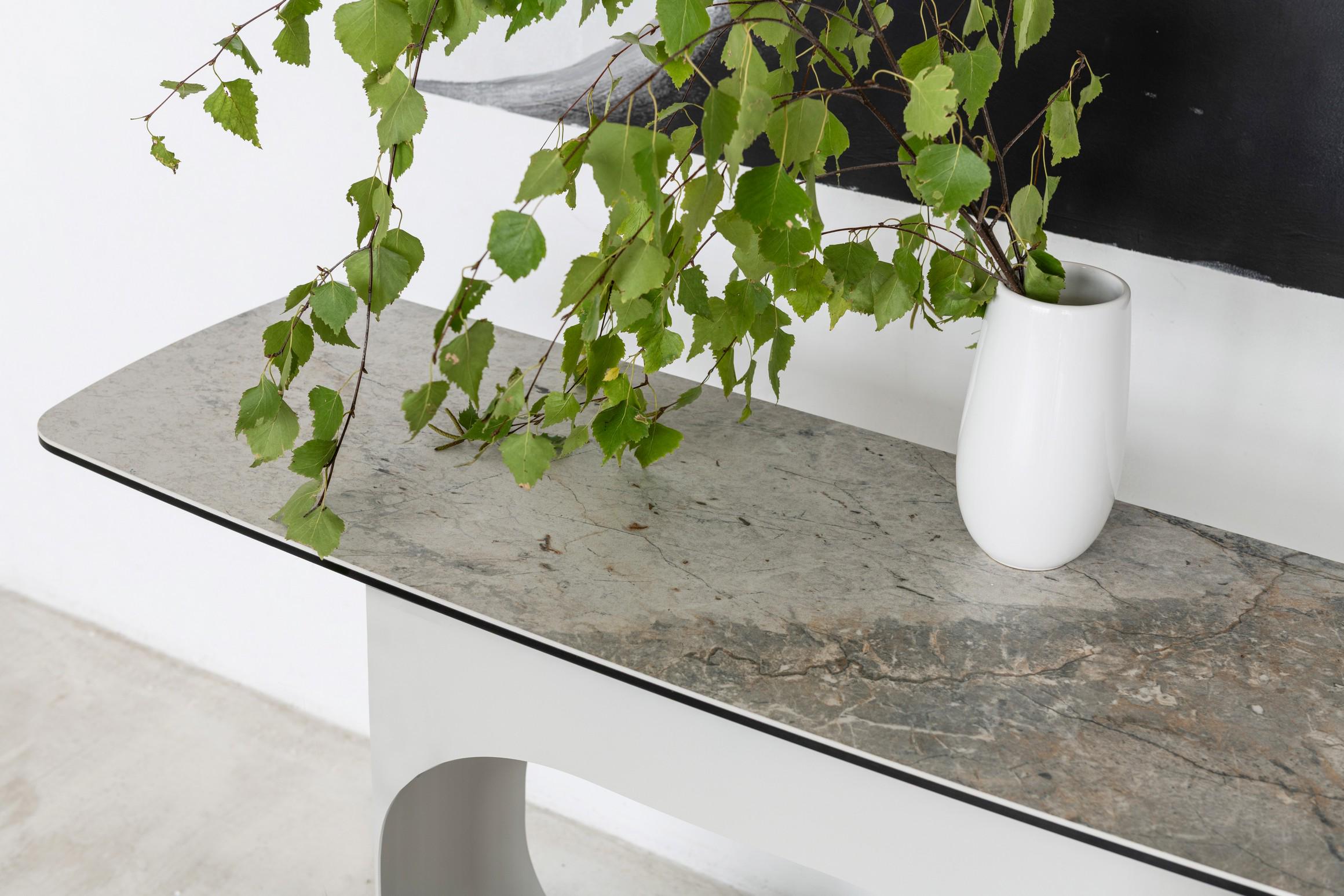 Консоль Арно Vetro 1200х400х760 мм Сильвер ривер/Айвори - фото 8 Консоль Арно Vetro 1200х400х760 мм Сильвер ривер/Айвори - фото 8